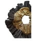thumbnail image 2 of Scrunchie XL Rumbas Bambas Color Negro y Dorado, 2 of 2