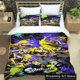 thumbnail image 1 of game Splatoon Bedding Set Cute Quilt Cover Bed Cover With Pillowcase Boys Adult, 1 of 5