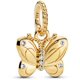 thumbnail image 1 of Colgante Pandora Butterfly 14K Gold Plated Con Circonitas Cúbicas Transparentes, 1 of 2
