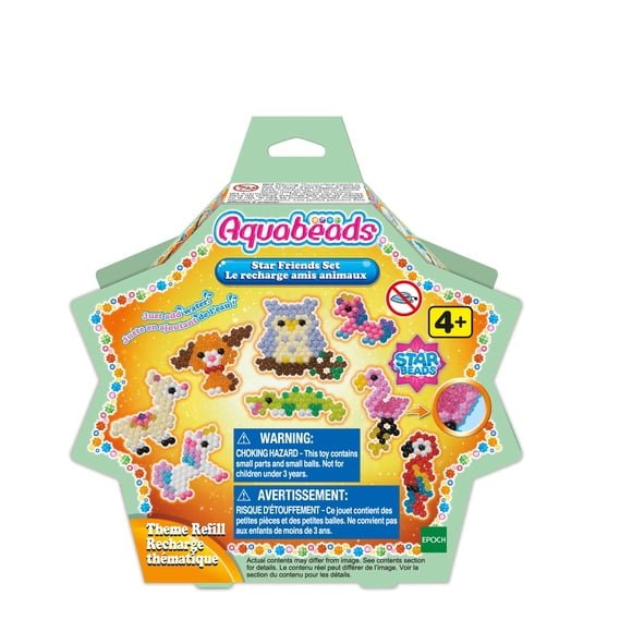 Recambio de abalorios Aquabeads Arts & Crafts Star Friends con 600 abalorios