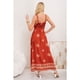 thumbnail image 3 of Maxi Vestido Largo Verano Mujer Holgado Pabilos Estampado 3359, 3 of 3