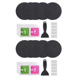 Ioensy - Kits De Reparación De Parches De Trampolín Profesional Herramienta De Reparación De Tienda Impermeable