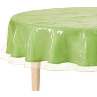 Protector De Mantel Bnyd De Plástico Transparente (178 Cm, Redondo)