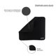 thumbnail image 4 of Mousepad Officepad S 23x20 cm Antideslizante Negro LEVO, 4 of 7