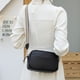 thumbnail image 5 of Nuevo bolso de hombro de cuero genuino con correa ancha para el hombro, bolso cruzado de cuero suave para uso informal, 5 of 5