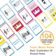 thumbnail image 2 of Juego de Tarjetas Didácticas Musicales JYCSTE – 104 Tarjetas, 2 of 7