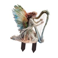 Bothyi - Estaca De Jardín Con Paisaje De Hadas, Regalo 2D, Decoración De Maceta Acrílica Para Macizo De Flores, 20Cm X 30Cm