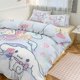 thumbnail image 1 of Cartoon Cinnamoroll Bedding Set Comforter Duvet Cover Set Quilt Cover for Kids Teens Bedroom Decoration, 1 of 5