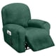 thumbnail image 1 of Funda reclinable ULTICOR para 1 asiento, terciopelo, elástica, retro, verde, 1 of 6