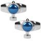 thumbnail image 1 of Sprinkler Hourley 360 Degree Metal Spot, paquete de 2 unidades, color azul, 1 of 7