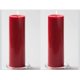 thumbnail image 3 of Pack de 2  Velas Rojas 15x5 Cm Velones, 3 of 5