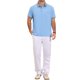 thumbnail image 2 of INSPIRE CHIC Camisas de Polo de Golf de Verano para Hombre con Cuello en Contraste y Bolsillo de Manga Corta XL Azul, 2 of 6
