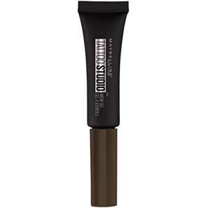 Maybelline New York - Maybelline Gel Para Cejas Impermeable Tattoostudio, Marrón Oscuro, 0.23 Fl Oz (1 Unidad)