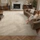 thumbnail image 1 of Alfombra Valenrug 244x152 cm Lavable Beige de Pelo Alto-Bajo, 1 of 8