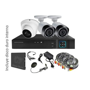 Vipa - Kit 3 Cámaras Seguridad Mixto Hd Con Disco Duro M35Ldd