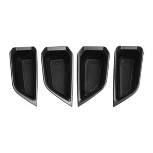 Genérico - Cubierta De Compartimento De Almacenamiento De Manija De Reposabrazos De Puerta Para Audi, 4 Piezas