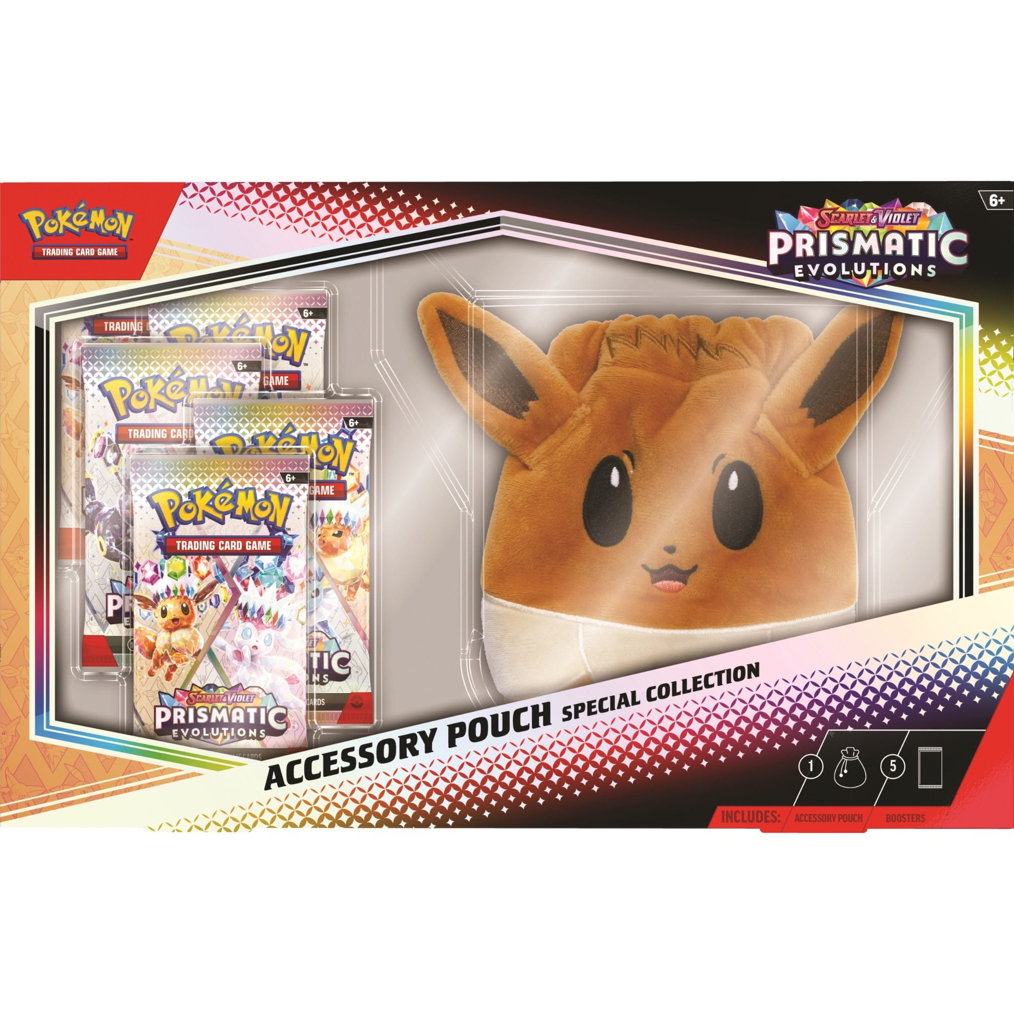 Bolsa Accesorio Prismatic Evolution Accesory Pouch Español Pokémon