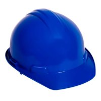 Metalfer - Casco Proseg Con Arnes 4 Puntas Azul