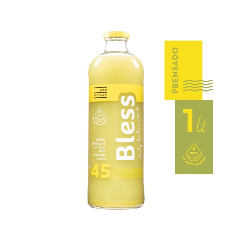 Jugo Prensado Pepino Manzana 1000 ml Bless