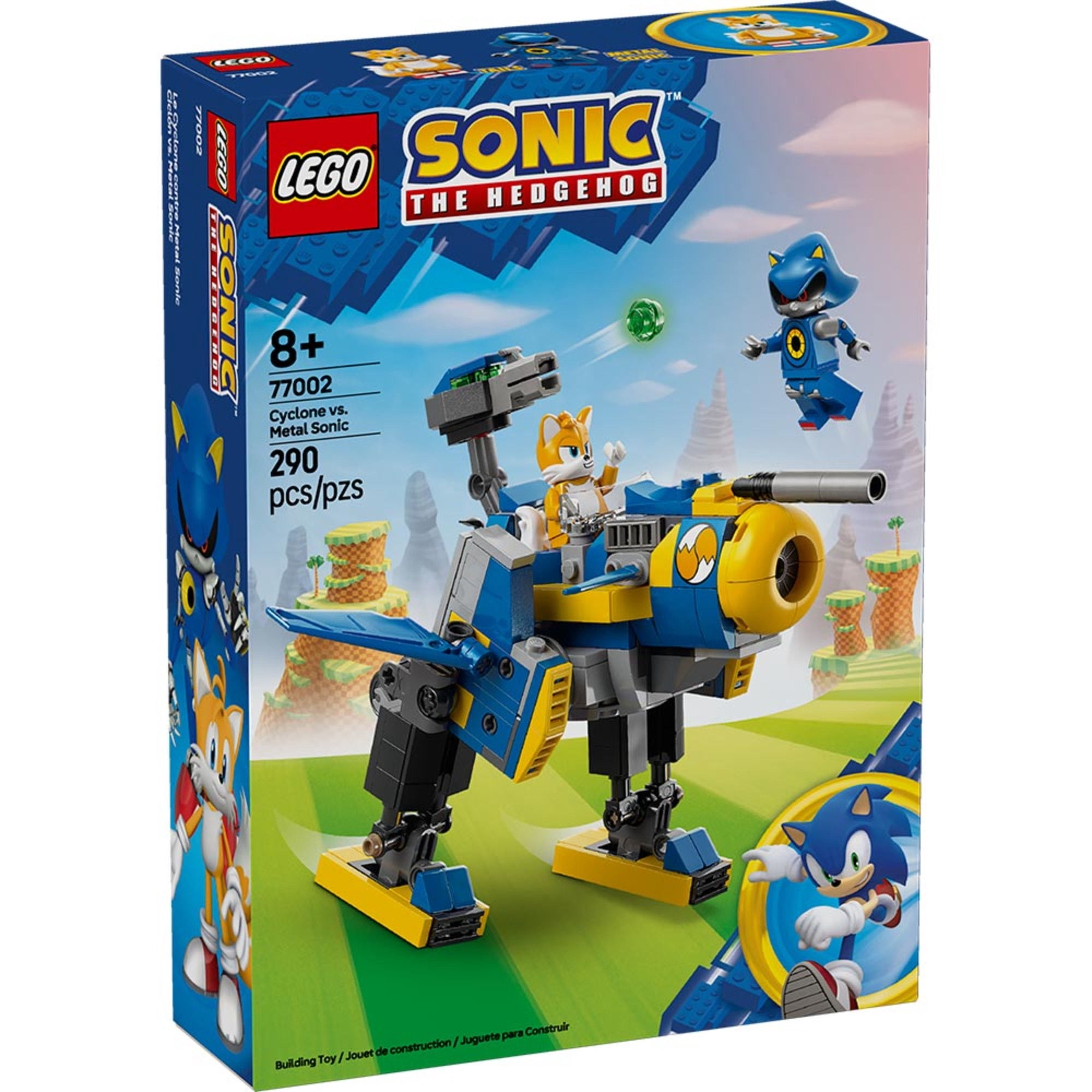 Lego Ciclón Vs. Metal Sonic