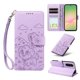 thumbnail image 3 of Funda Cartera para Samsung Galaxy A57 Perro Cachorro Grabado con Tarjetas Soporte Correa Morado, 3 of 6