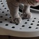 thumbnail image 3 of Caja de arena para gatos IRIS USA, grande, simple, redonda, con entrada superior negra y G, 3 of 7
