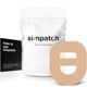 thumbnail image 1 of Parche adhesivo para Omnipod SIMPATCH, paquete de 25 unidades, color canela, 1 of 7