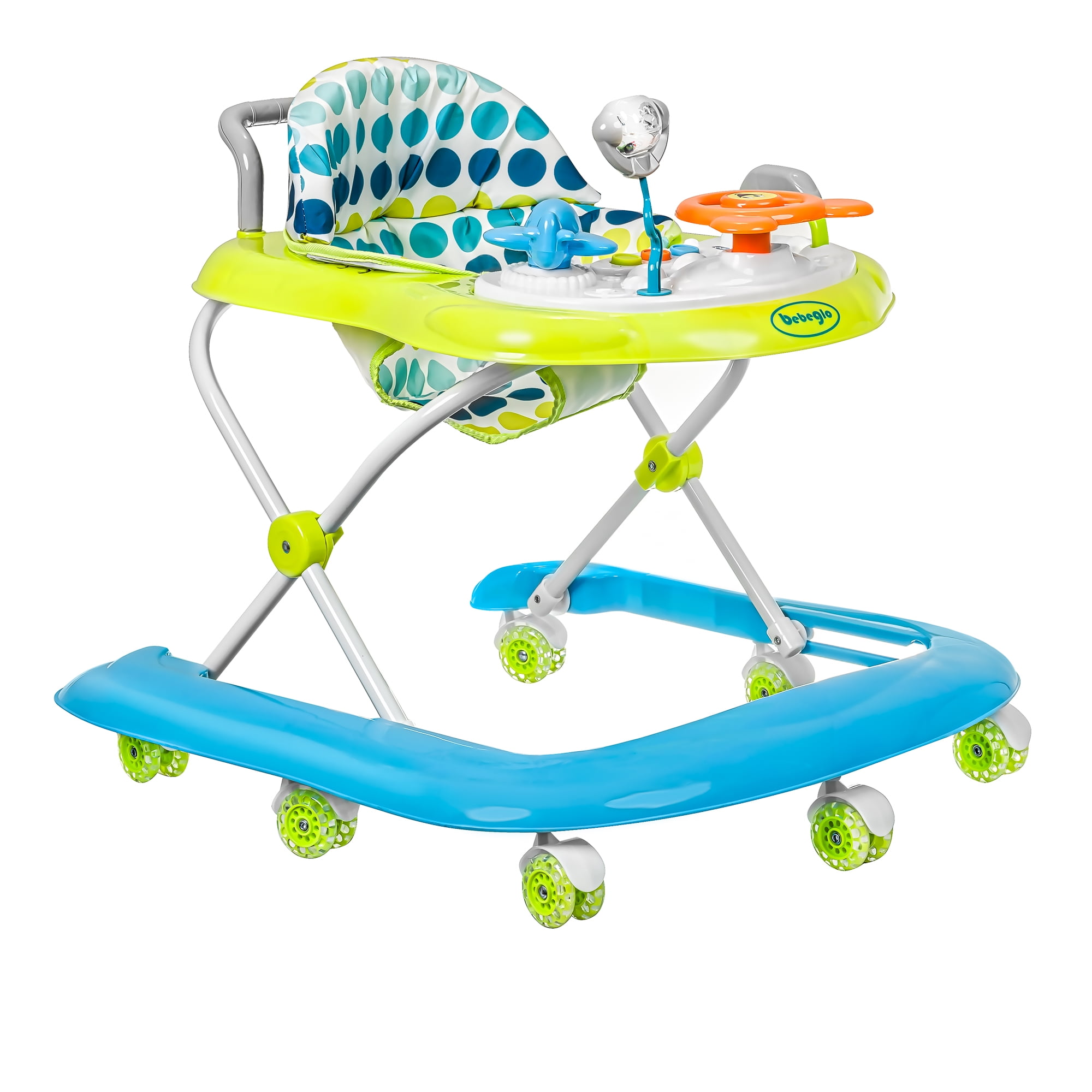 Bebeglo - Andador Musical Bluetooth Celeste