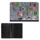 thumbnail image 2 of Alfabeto Lore Porta Pasaporte y Cartera de Viaje Premium de Cuero PU, Funda de Pasaporte Bloqueo RFID con Ranuras para Tarjetas de Crédito, Estuche para Libro de Pasaporte para Familia 10cm × 15cm, 2 of 6