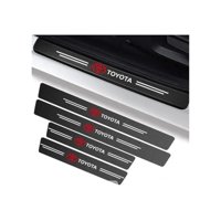 Mundo Accesorios - Cubre Zócalos Adhesivos Para Autos Y Camionetas Universal Toyota