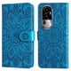 thumbnail image 3 of Funda tipo cartera FOXDOCK para OPPO Reno 10 5G , diseño girasol en relieve, cuero PU, cierre magnético, soporte y tarjetero, 3 of 5