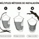 thumbnail image 2 of Silla Hamaca Colgante Columpio Con Cojín +kit De Instalación, 2 of 3