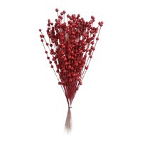 Magideal - Tallos De Bayas Artificiales Bayas Falsas Plantas Flor De Simulación Flor Artesanía A Prueba De Agua Plástico Para La Decoración Para Hogar De , Rojo B Rojo