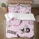 thumbnail image 1 of Kuromi Soft 3D Printed Duvet Cover Bedding Set with Comforter Cover 3 Piece Set, 1 of 5
