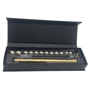 Bothyi - Bolígrafo Polar Creativo, Bolígrafo De Desmontaje Para Niños, Amigos, Dorado