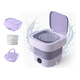 thumbnail image 1 of Lavadora Portátil Plegable color Morado, 1 of 9