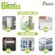 thumbnail image 4 of Alarma FRIDGGI 3 en 1, puerta abierta con retardo de 80 a 120 dB, color gris, 4 of 7