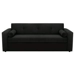 Bodevir - Sofa Vivo 3Cg Felpa 30 Negro