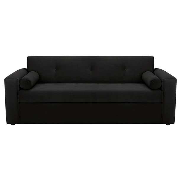 Sofa Vivo 3CG Felpa 30 Negro