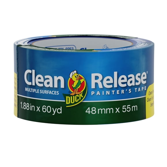 Cinta adhesiva Painter's Duck Clean Release, azul, 48 mm x 55 m, individual