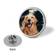 thumbnail image 3 of Insignia de Botón Redondo Desmarcar Golden Retriever 2.8 cm, 3 of 6