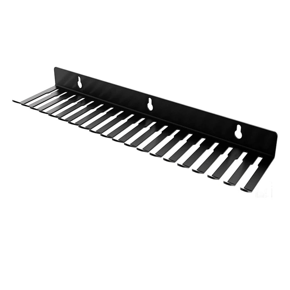 Xusx111 - Montaje En Pared De Cable Hanger Cable Rack Organizador Soporte De Cable Almacenamiento De Cable Con 19 Ranuras De Cable Ancho De 5,5 A 9,5 Mm Para La Gestión Del Cable