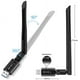 thumbnail image 3 of Adaptador WiFi para PC, Dongle de red inalámbrica USB 3.0 de 1200 Mbps con antena de 5 dBi para ordenador de escritorio o portátil, banda dual 2.42G/5.8G 802.11ac, compatible con Windows 11/10/8/8.1/7, 3 of 8