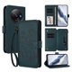 thumbnail image 1 of Funda Cartera Mariposa para [Xiaomi Redmi A3 4G] con Soporte y Cremallera Verde oscuro, 1 of 6