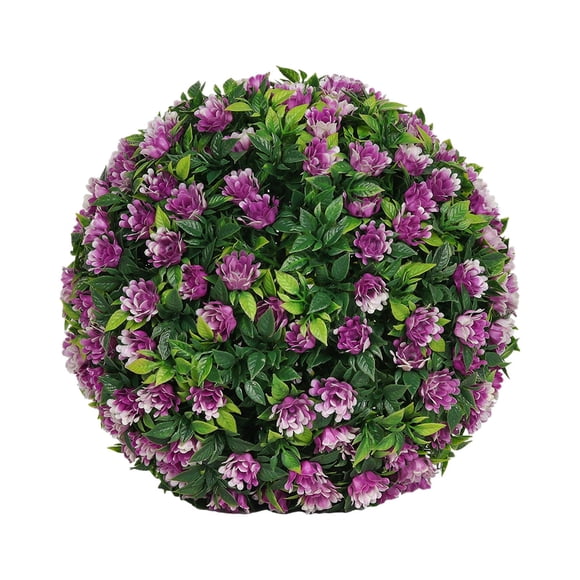 Planta De Simulación Flor Colgante Topiary Ball 7,8 Pulgadas Elegante Para Cafetería Estilo E