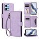 thumbnail image 1 of Funda Cartera Mariposa para [Xiaomi Redmi Note 12 4G] con Soporte y Cremallera Morado claro, 1 of 6