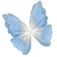 thumbnail image 4 of Decoración de Mariposas Artificiales Gigantes, Accesorios de Fotografía, Manualidades Versátiles, Decoración de Pared para Fiestas, Bodas Y Matrimonio degradado azul claro, 4 of 5