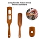 thumbnail image 3 of Juego de 2 utensilios de cocina de madera, utensilios de madera para cocinar, remover, mezclar y servir., 3 of 5