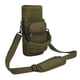 thumbnail image 1 of Bolsa Portabotellas De Agua Con Bolsillo Para Viajar, Mochilero, Actividades Al Aire Libre, Color Verde Oscuro, 1 of 3