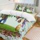 thumbnail image 1 of Plants Vs Zombies Quilt Set Thicken Soft 3 Pieces Bedding Set All Season Duvet Cove with 2 Pillowcases for Adult Women Girls Teens Home Room Decor, 1 of 5